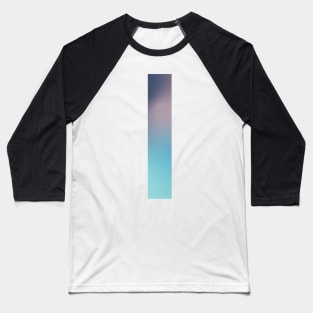 Gradient Letter I Initial Alphabet Baseball T-Shirt